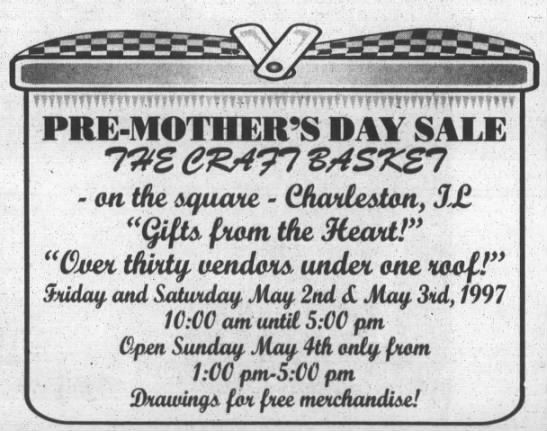 Pre-Mother's Day Sale